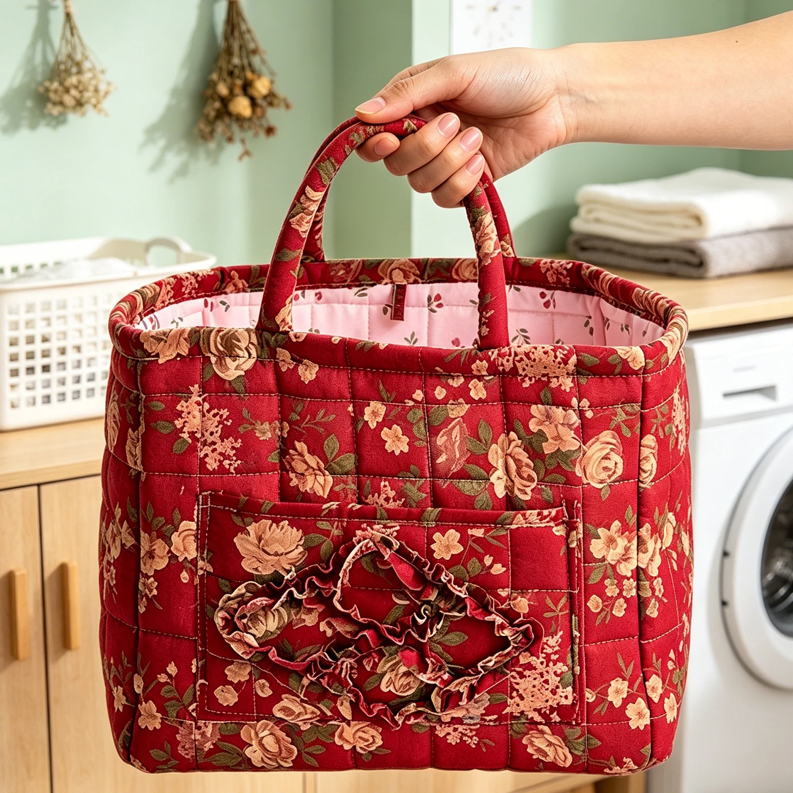 Women Floral Boho Fabric Stora - Home Decor Hampers ulasan dan harga