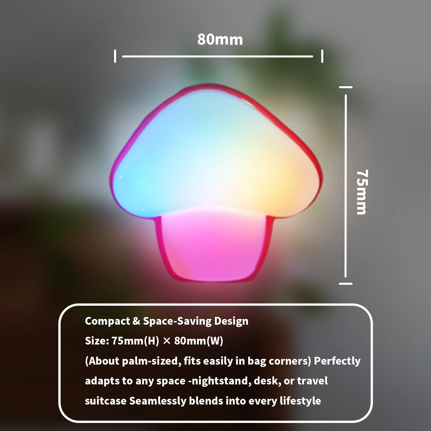 Lámpara de noche con enchufe europeo, luz LED nocturna AC220V, lámpara de dormitorio, regalo para niños, bonita lámpara de noche para pasillo, WC