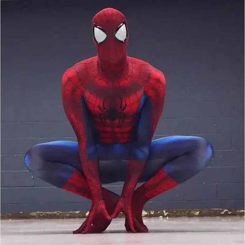 LCK01 Spiderman เครื่องแต่งกาย Superhero เครื่องแต่งกาย 3D การพิมพ์เครื่องแต่งกายคอสเพลย์ Zentai สูทปาร์ตี้ฮาโลวีน JumpsuitsYh1 @!
