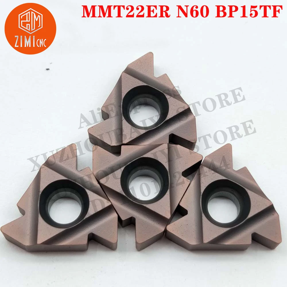 MMT22ER N60 BP15TF MMT22ER N60 Carbide External turning Thread Inserts Cutter Turning Tools thread cutting tools Blad CNC Tools