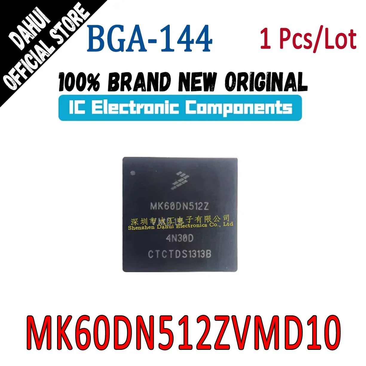 

MK60DN512ZVMD10 BGA-144 Microcontroller chip IC Brand New Original In Stock
