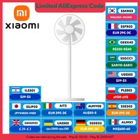 XIAOMI MIJIA Smart DC Inverter Floor Fan 1X Upgrade With 7-Blade,140° Wide-Angle Airflow,Low 25.6dB Noise Fan,Power Bank Support