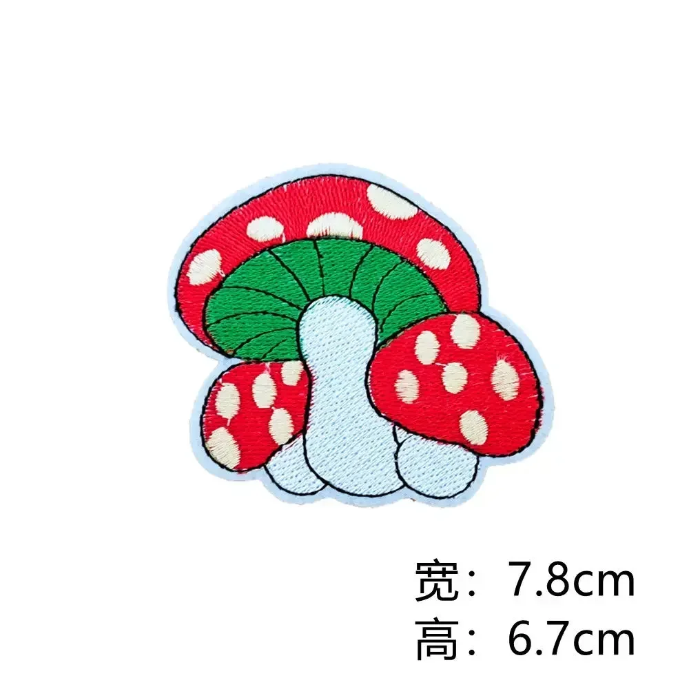 high quality sewing DIY Excipients Banner patch decorate Material embroidery bag clothing hot melt adhesive ironing fruit badge