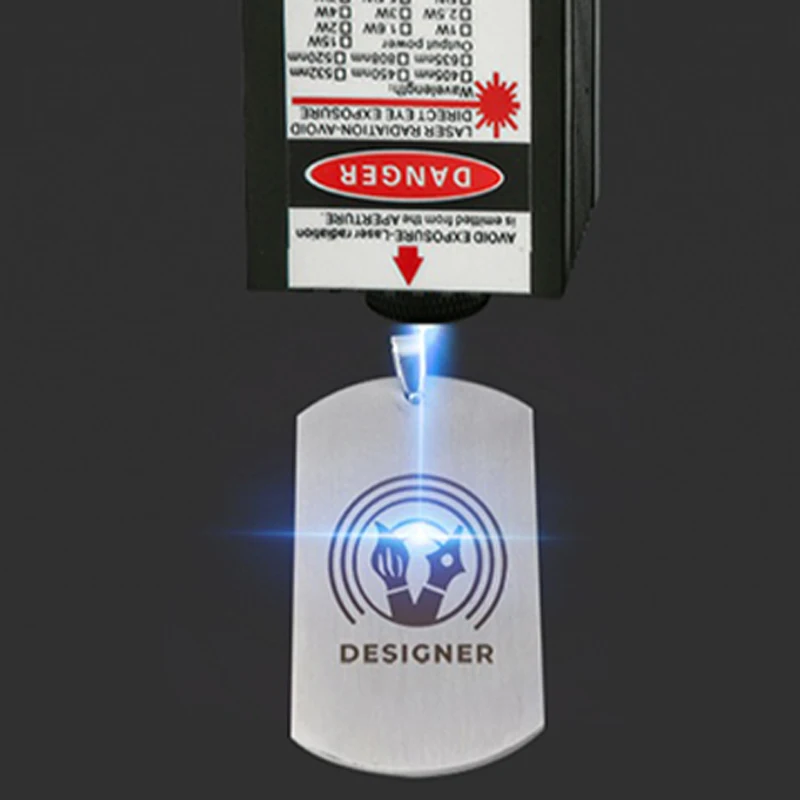 آلة نقش الورق/الخشب/المعادن بالليزر الصغيرة بالليزر DIY