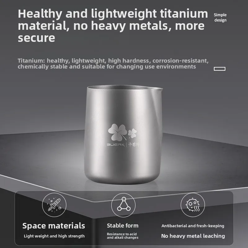 Portable Travel Tea Set with Titanium-Plated Alloy Teapot and Double-Wall Cups, Outdoor Camping Tea Brewing Kit with Kettle