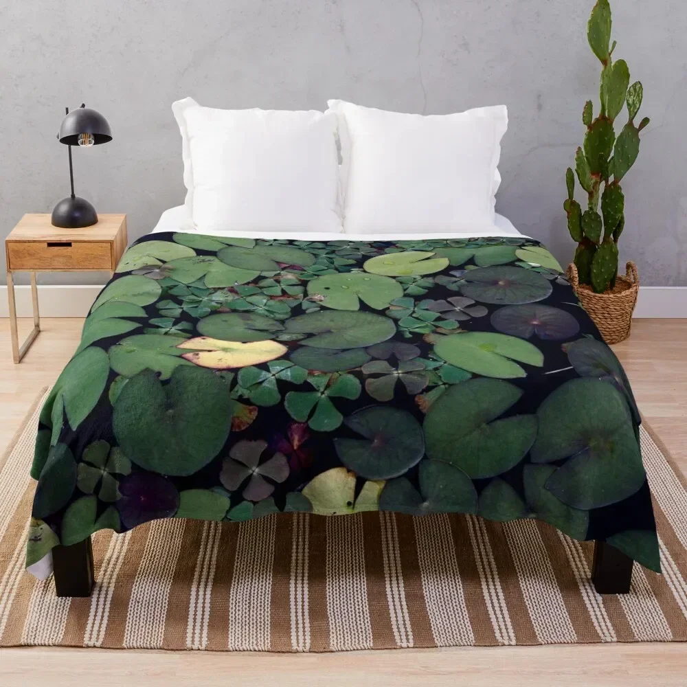 

Lily Pads Throw Blanket Beautifuls valentine gift ideas Blankets