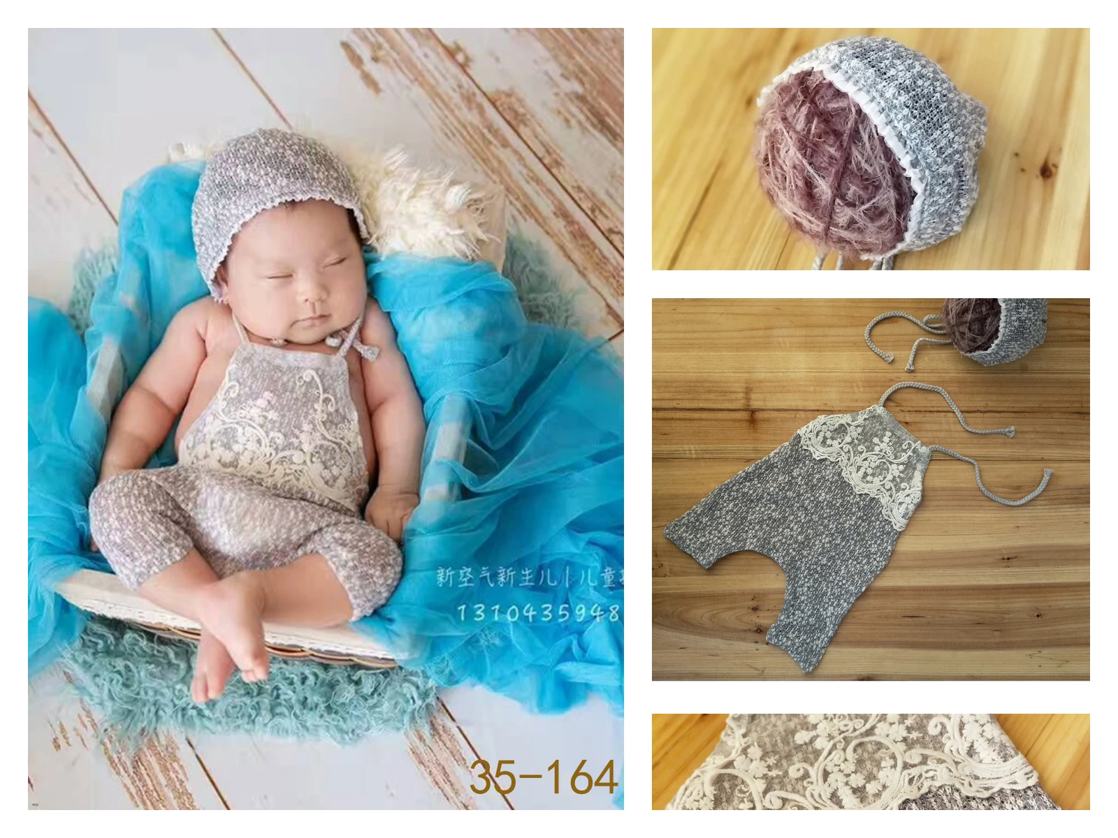 

New baby photography clothing for newborns who are one month old and 100 days old 신생아사진 아기 코스프레 신생아촬영