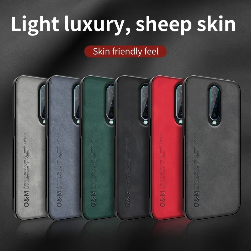 Luxury Magnetic Leather Case For OPPO R15 R17 RX17 Pro Cover Silicone Protection Phone Case For OPPO R9 R9S R11 R11S F1 Plus