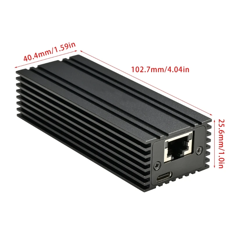 USB4 to 10Gb Ethernet Networking Cards for 3/4 10Gb Gigabits Networking Adapters RJ45 Electrical Port Support Window