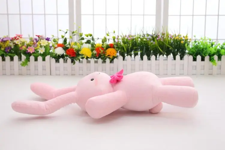 40cm anime mitsukuni haninoduka coelho rosa boneca de pelúcia jogo cosplay brinquedo travesseiro de pelúcia para presente