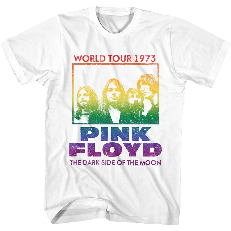 Art Photo Pink Floyd Band  T-Shirt 100% Cotton Graphic Tee Men Women Summer Streetwear Top