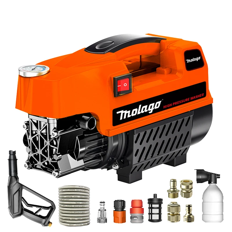 Car Washer Machine High Pressure Electric Spray Water Gun Wash Automatic Portable Pump for Cleaning