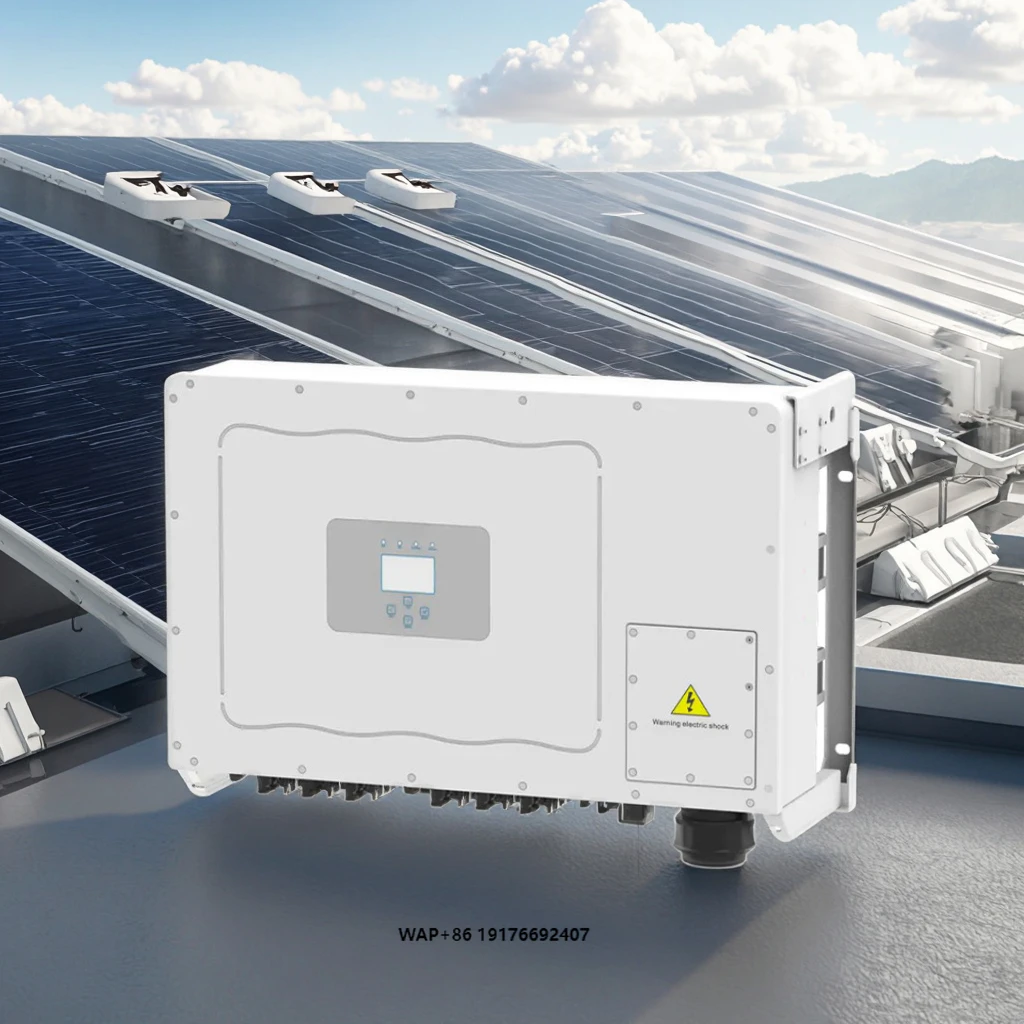 For Deye On-Grid Solar Inverter for Factory Power Systems 50kw 60kw 100kw 125kw Three Phase Output