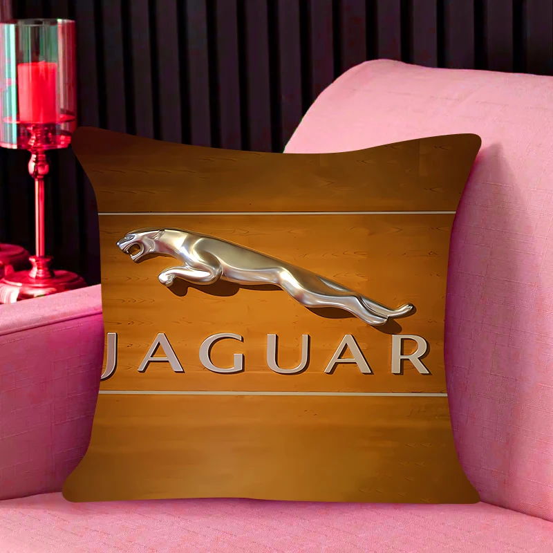 Pillow Cover room bedroomo office car J-JAGUAR 50x50cm Dakimakura Throw Pillows iving room Luxury Pillowcase home decor