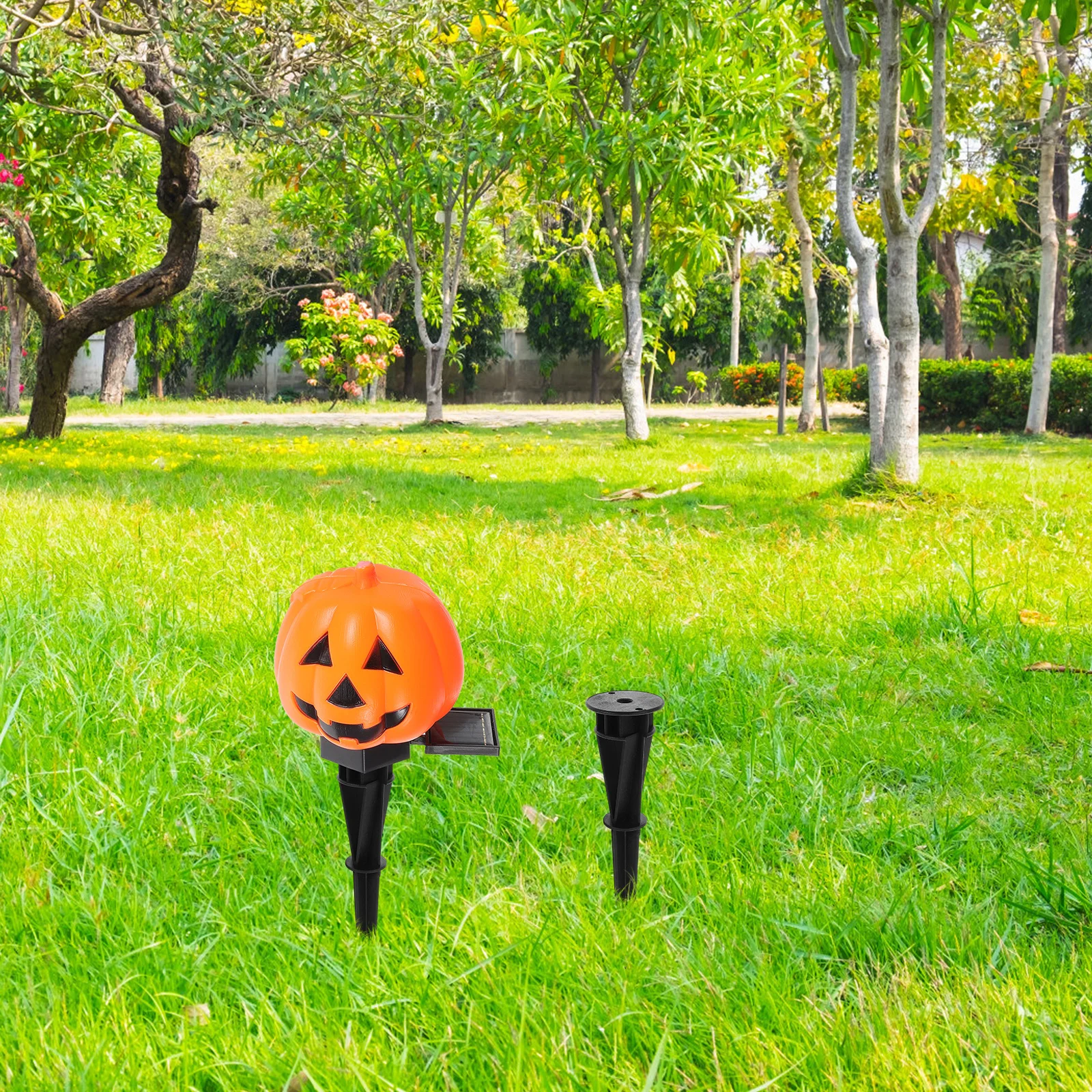 2 قطعة المسامير الأرضية البلاستيكية الثقيلة أوتاد مانعة لتسرب الماء لمصباح LED أضواء الحديقة دعم إضاءة المناظر الطبيعية في الحديقة