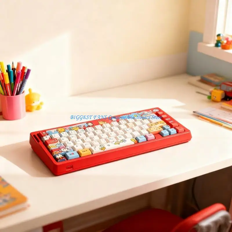 

Aluminum Keyboards Shell Colorful Metal Keyboards Case Replacement For 61 Mechanical Keyboards Thermal Management