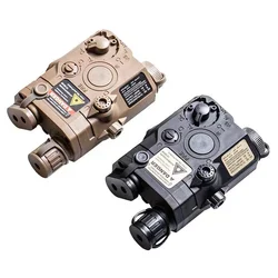 Tactical manequim caixa laser para airsoft arma, nenhuma função caixa da bateria fit 20mm trilho, ni-a2, mawl c1