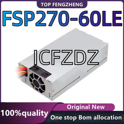 100%New original FSP270-60LE 270W 20Pin + 4Pin Alat Bantu Kas Komputer Desktop 1U 220V NAS Kipas Diam Peralatan
