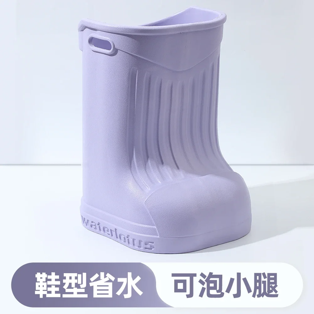 Foot bucket over calf household over knee foot bucket boots constant temperature high depth bucket water saving foot bath boots