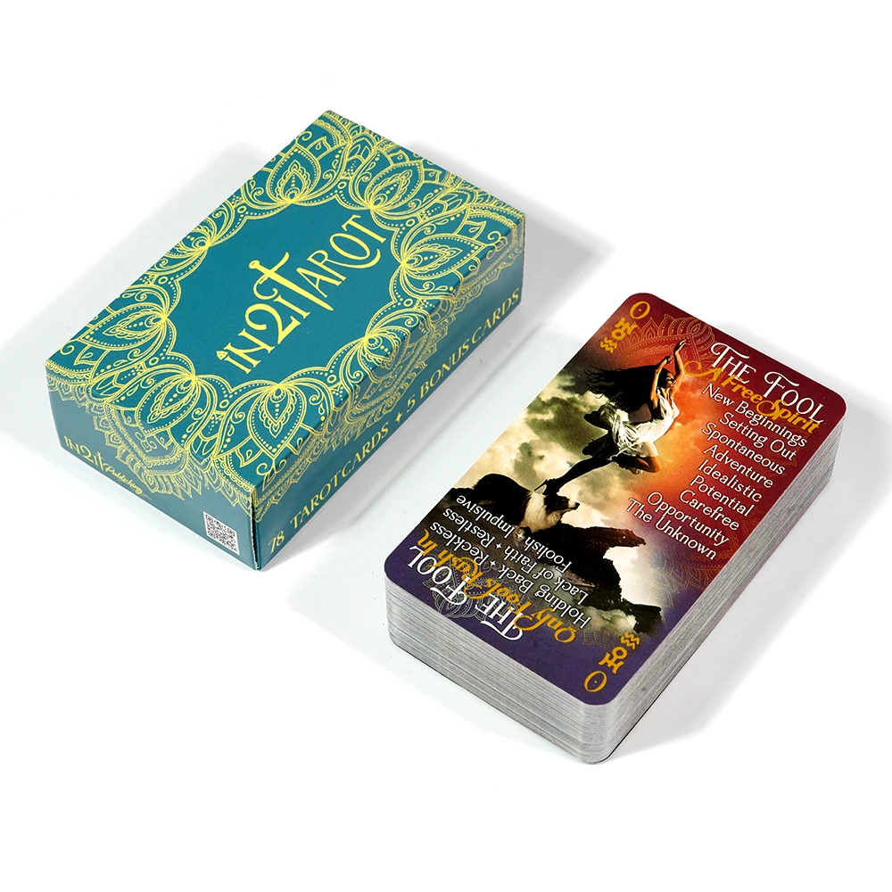 78pcs Cards iN2IT  Tarot Classics Edition A Tarot Deck Unlocking The Secrets of Classic Literature Party Table Board Gam