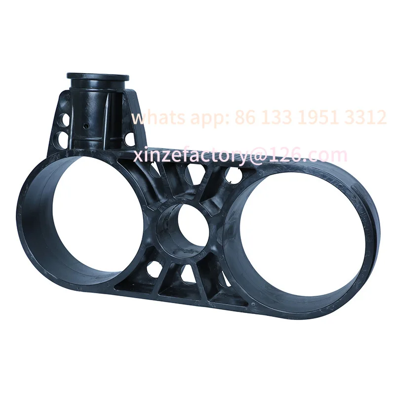 ثقب مزدوج برأس واحد في الخارج مزرعة أعماق البحار تربية قفص قوس تجهيزات أنابيب مربعة منصة خارجية معدات تربية