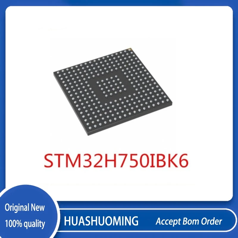 

1Pcs/Lot STM32H750IBK6 32H750IBK6 STM32H750 BGA176