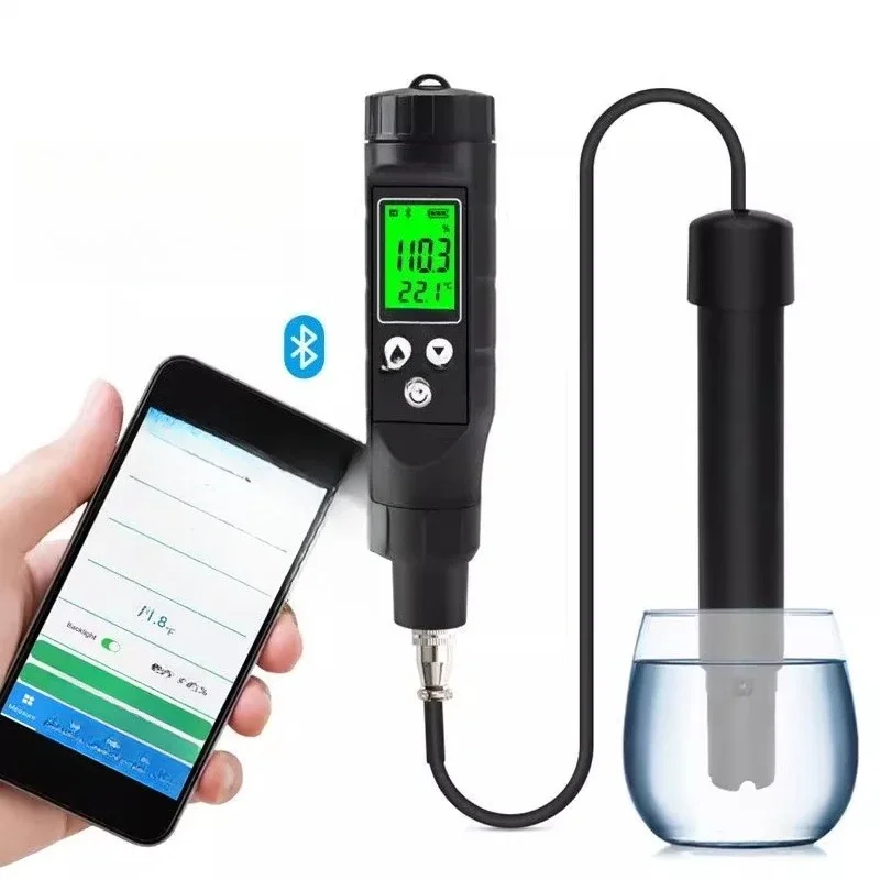Fish pond, oxygen content oxygen saturation tester