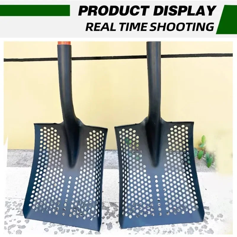 

【Best-selling】Agricultural Outdoor Tools New Design Garden Shovel and Spade with Hole for Cleaning Stables and Henhouses