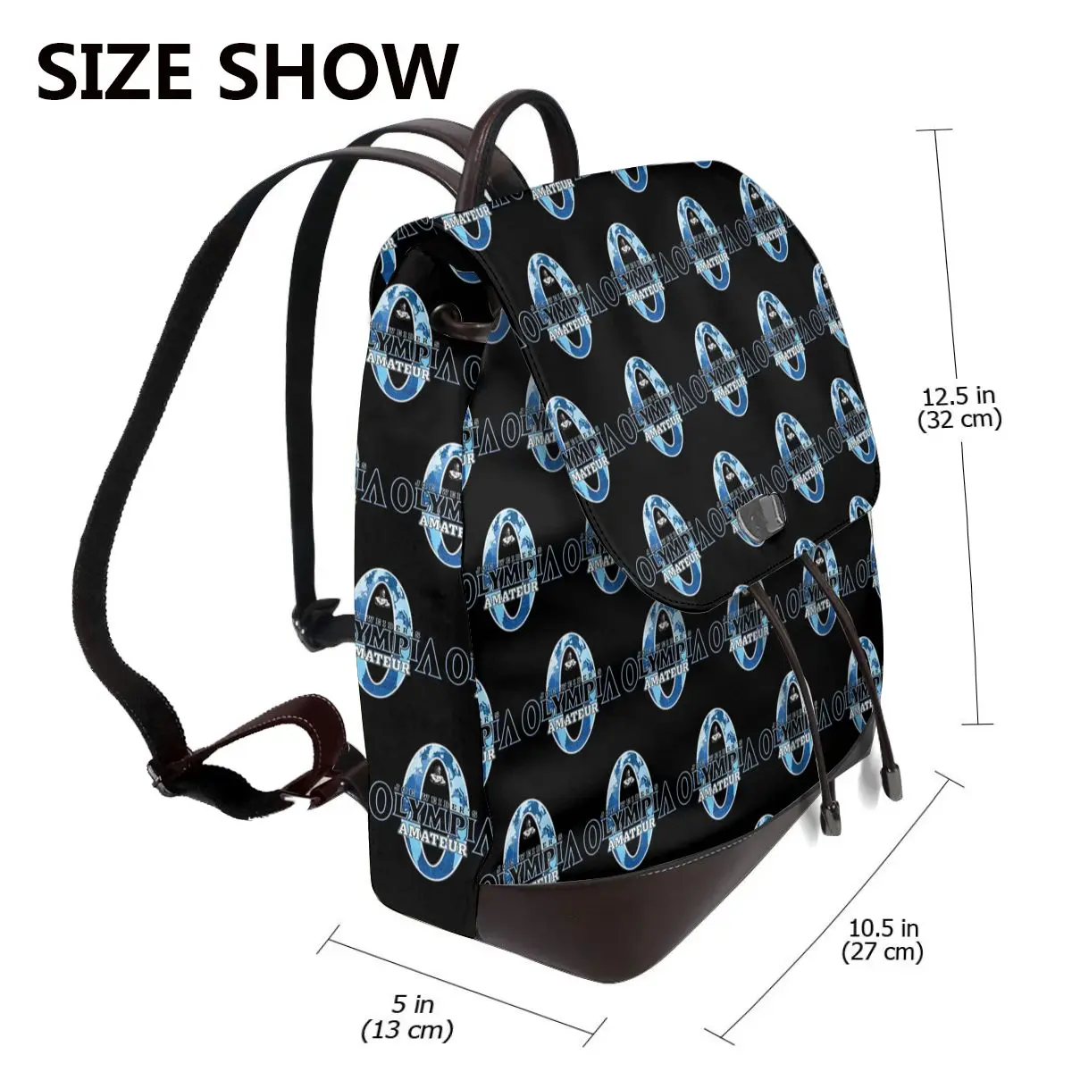 Future Mr OLYMPIA Motivations Bookbag School Student Bags Hiking Travel Daypack for Women Fashion Derma Backpack