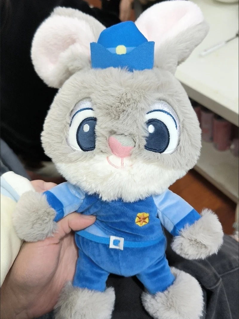 Potdemiel Cartoon Zootopia Judy Hopps Nick Wide Kawaii Messenger Bag Plush Doll Crossbody Bag Cute Children'S Holiday Xmas Gift