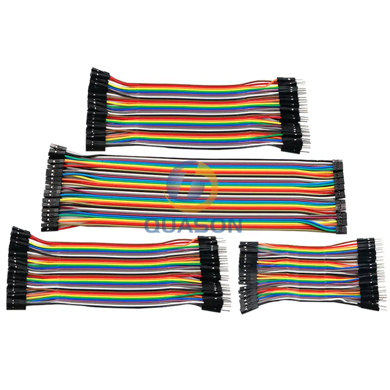 40PIN 10CM 20CM 30CM Dupont Line Male to Male + Female to Male and Female to Female Jumper Dupont Wire Cable for arduino DIY KIT