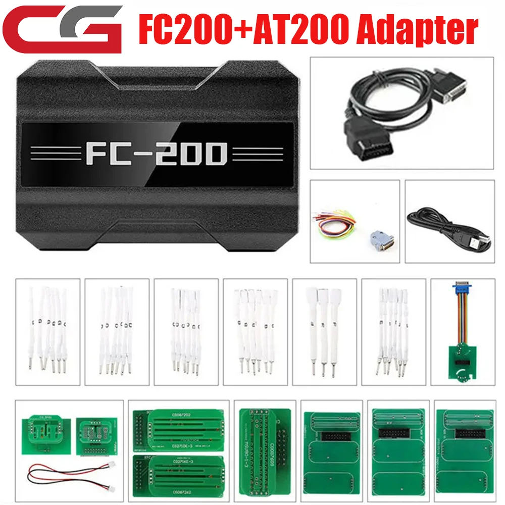 V1.2.5.0 CG CGDI FC200 ECU Programmer Full Version Support 4200 ECUs and 3 Operating Modes and MPC5XX Adapter FC200-MPC5XX