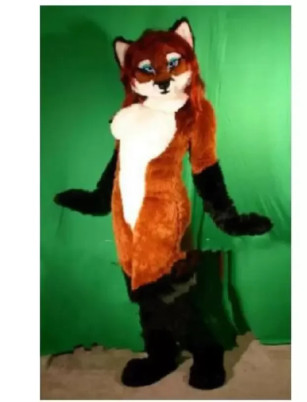 Disfraz de mascota Fursuit de zorro de alta calidad, vestido de fiesta de fantasía de Navidad y Halloween, traje de personaje de dibujos animados, Carnaval, Unisex para adultos