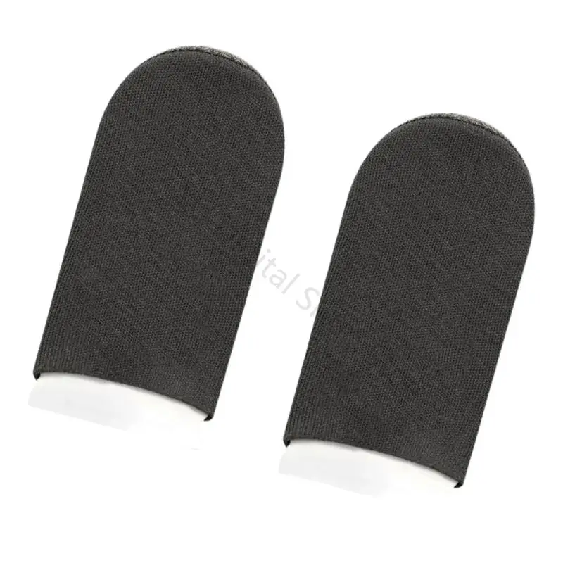 96BA 1 Paar Fingerärmel Daumen Fingerspitzenabdeckung Atmungsaktive Anti-Rutsch-Fingerhandschuhe – Detail 10
