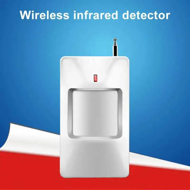 Detector de alarma con Sensor de movimiento PIR inteligente inalámbrico para GSM PSTN sistema de alarma antirrobo para el hogar antena integrada de seguridad