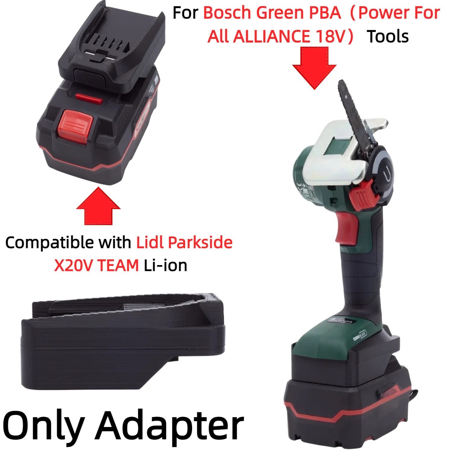 Lidl Parkside X20V TEAMバッテリーをB - Power Tools Green のレビューと価格