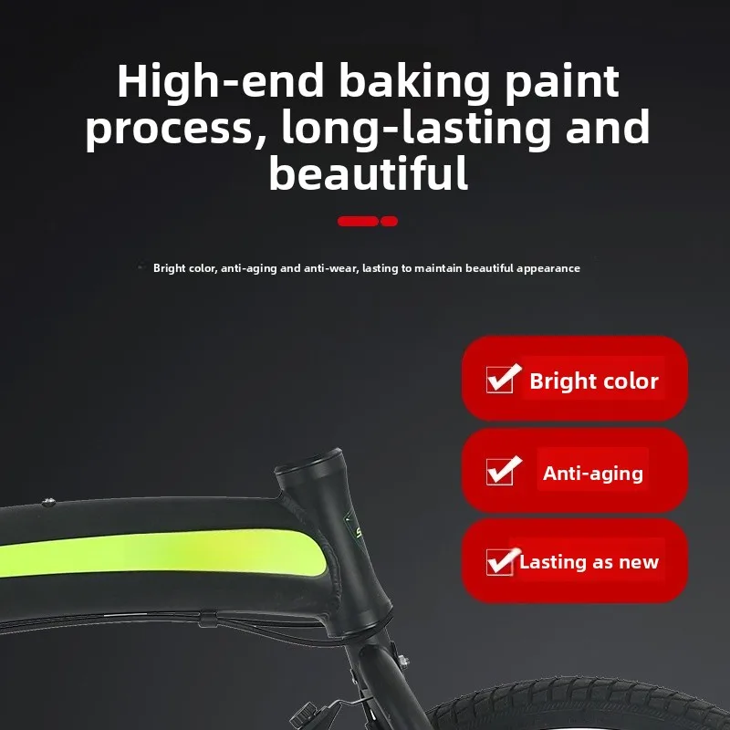 가변 속도 자전거, 접이식 알루미늄 합금 경량 통근용 접이식 자전거