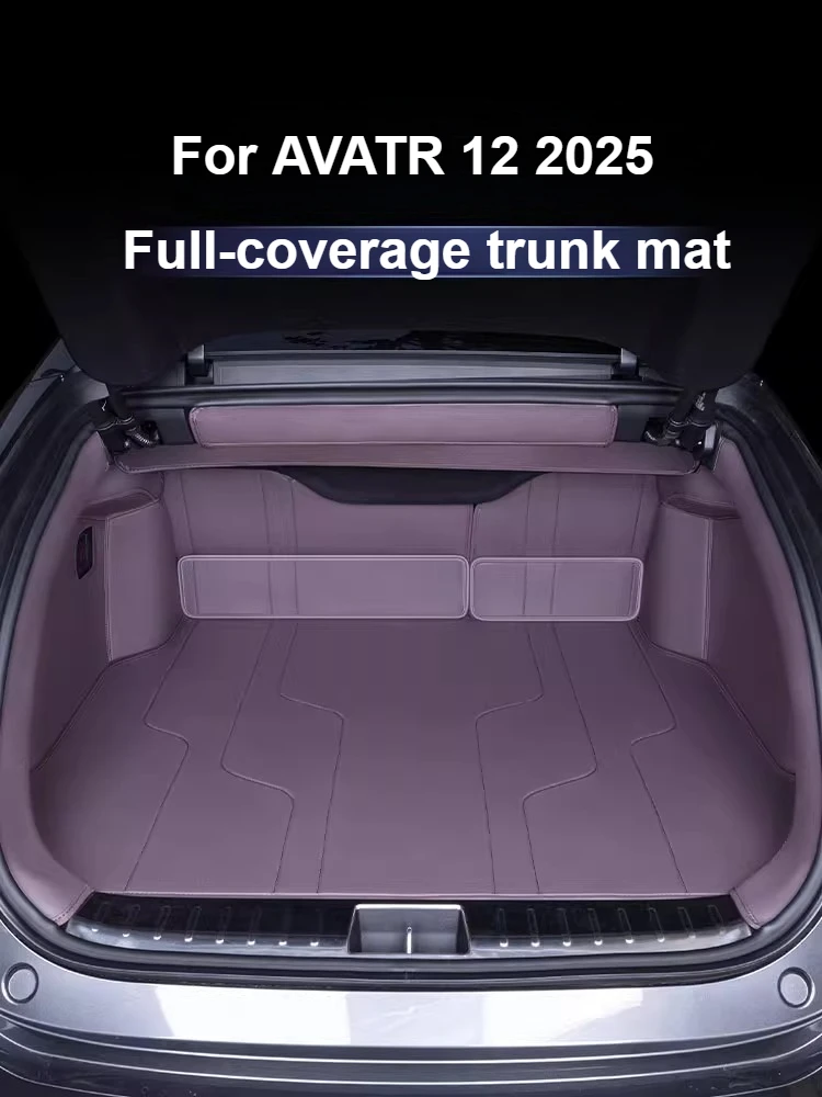 Cargo Liner For AVATR 12 2025 Full Coverage Car Trunk Mat Scratch-Resistant Wear-Resistant Protective Pad Car Interior Accessory detail image 1