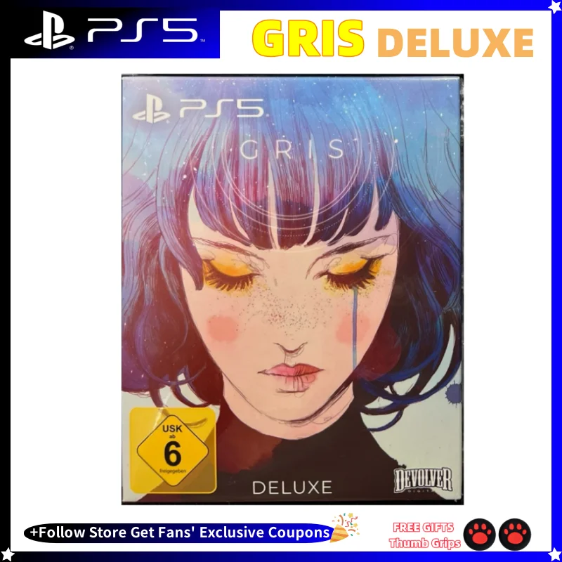

PS5 New Game CD Gris Deluxe Playstation 5 Game Discs Playstation5 Games Ps5 Gris Deluxe