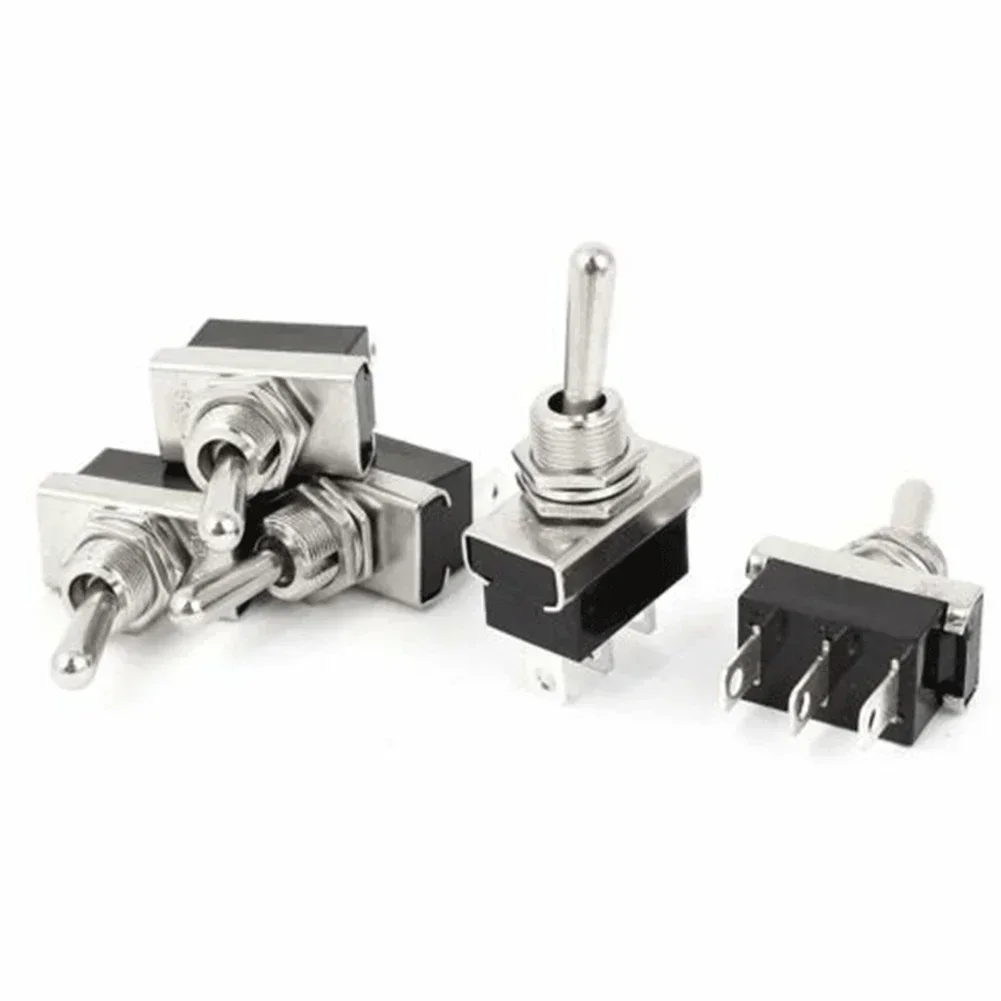 Toggle Switch KN3D-101 Toggle Switch 2Pcs On/Off 12V 25A with 2 Connector Pins and Waterproof Cap