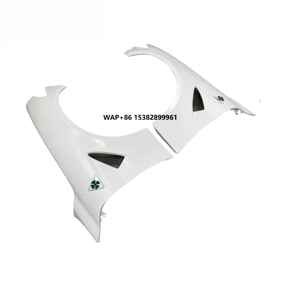 

GTAM-style Fenders for Giulia, Fiberglass-style Front Fenders