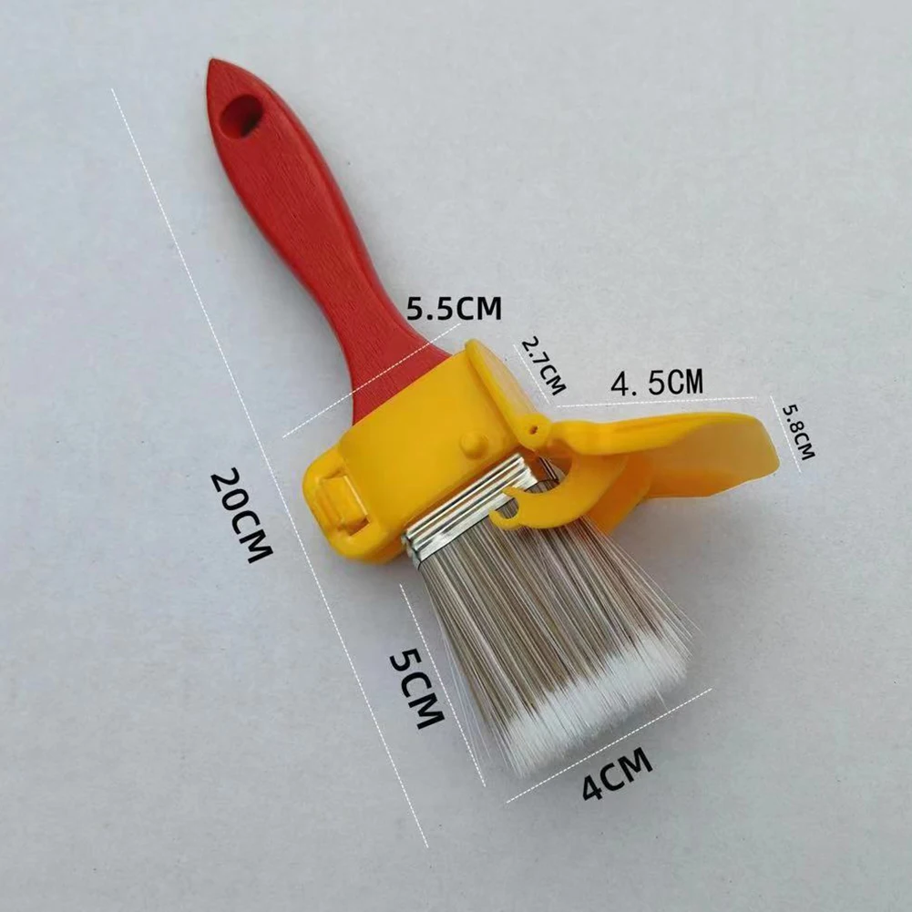 1 pz vernice Edger pennello Clean Cut Profesional Edger pennello Edger strumento pennello multifunzione strumento di decorazione Hardware per la casa