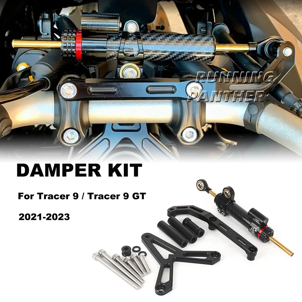 

Motorcycle Accessories For Yamaha Tracer 9 GT Tracer9 TRACER9 TRACER 9 2021 2022 2023 Steering Damper Stabilizer Bracket Kit