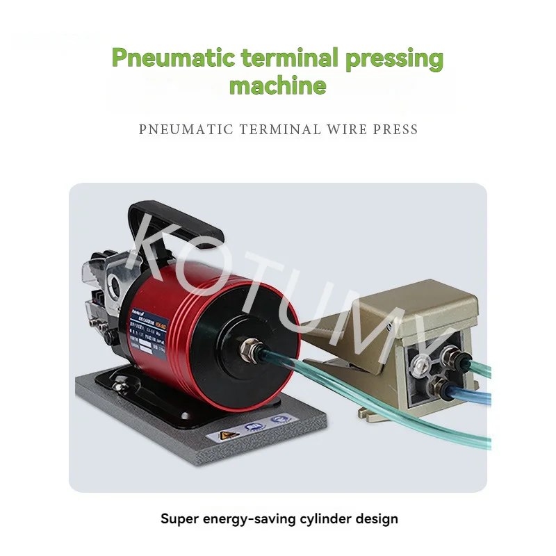 FEK-5ND Pneumatic Wire Clamp Cold Pressing Terminal Pneumatic Terminal Clamp Crimping Machine Crimping Tool