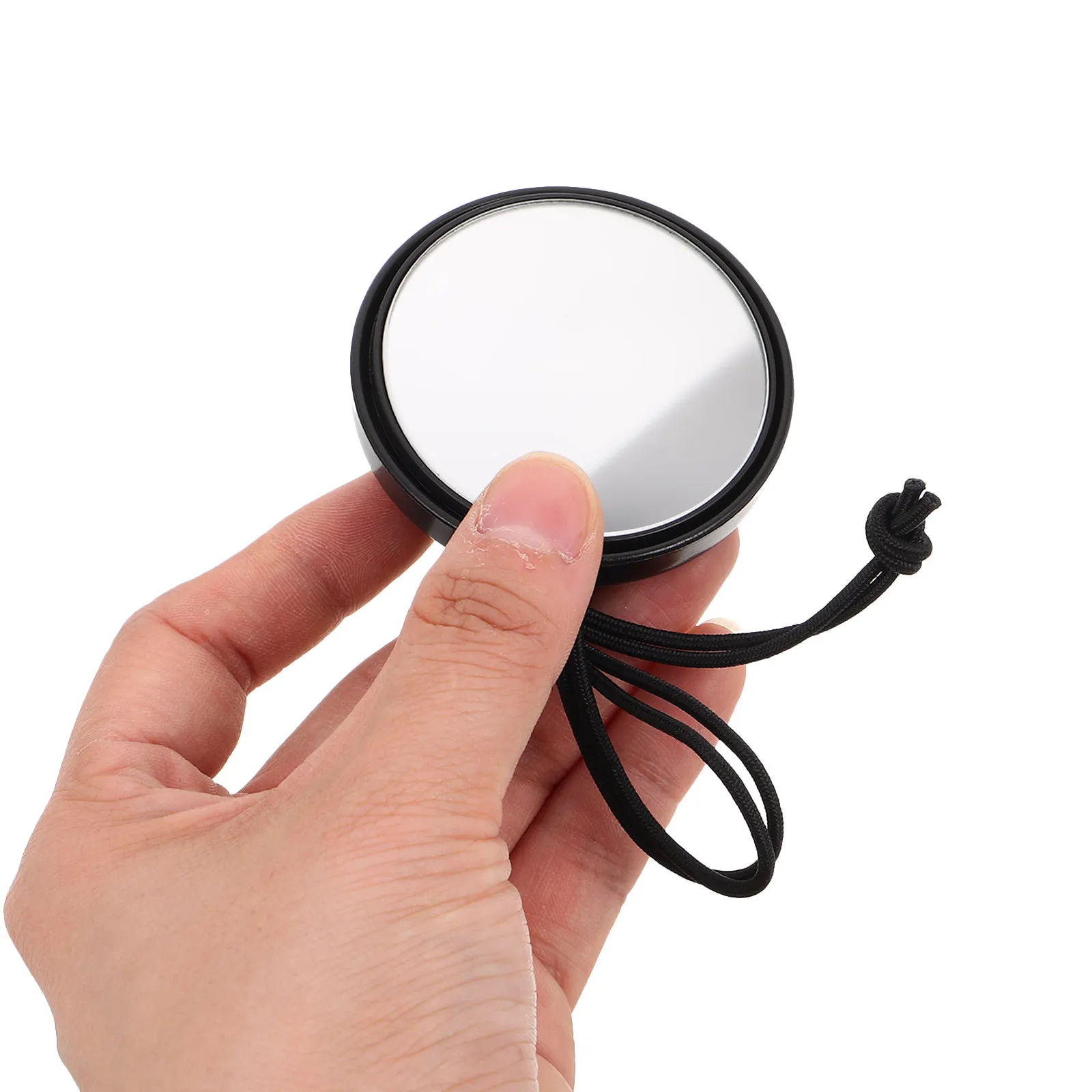

Dive Mirror Lanyard Adjustable Side-Mounted Rear View Signal Mirror Full View Mini Swimming Reflective Outdoor Survival Diving