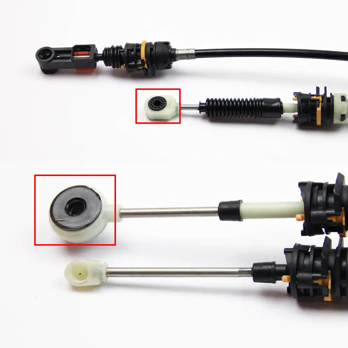 SET Für Ford Focus Fiesta C-Max Schaltkabel Buchse Manuelle TransmissionGear Linkage Reparatur Kit End Pivot Stecker Klemme spannzange – Detail 4