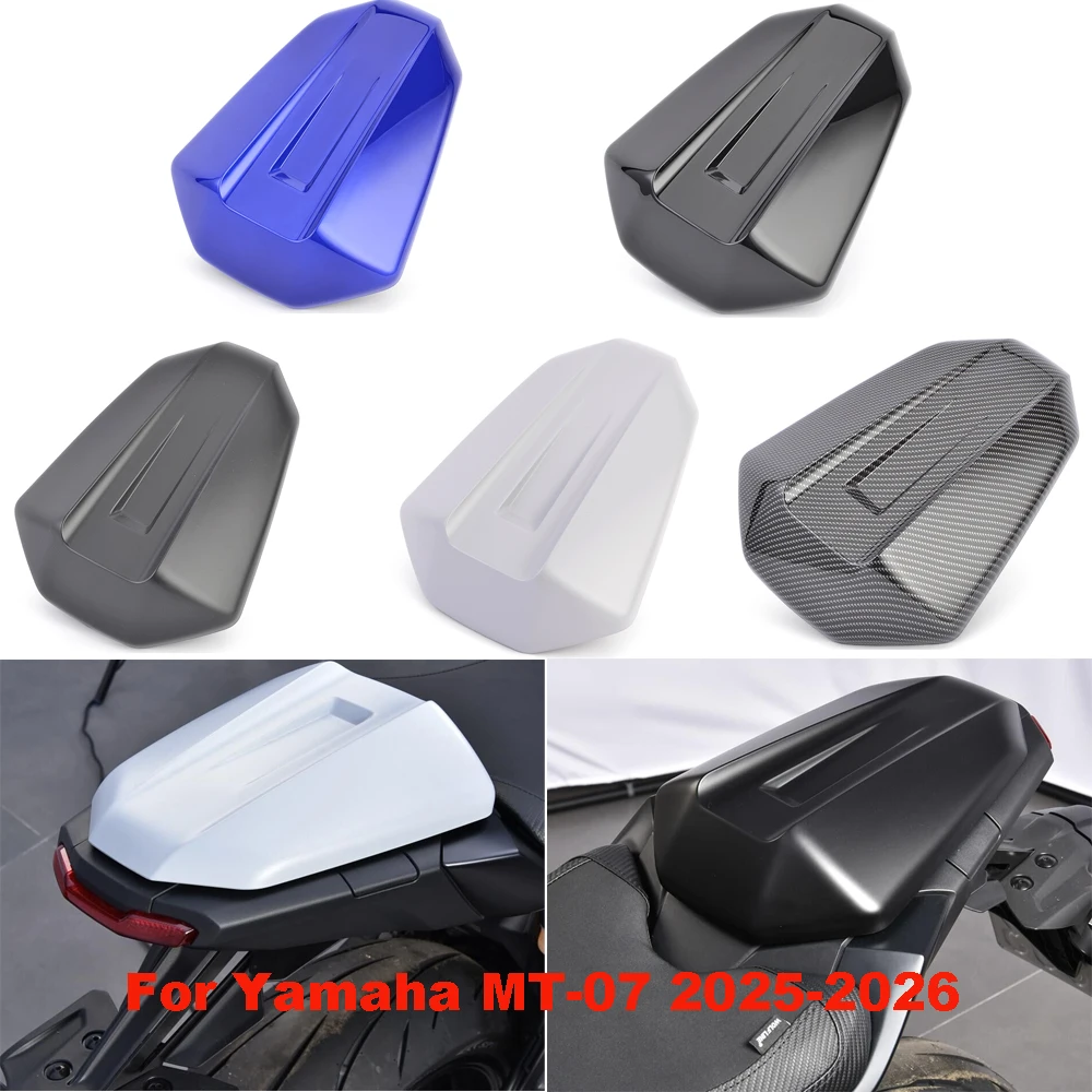 

MT07 Motorcycle Rear Passenger Pillion Seat Cover Fairing Cowl For Yamaha MT-07 MT07 2025-2026