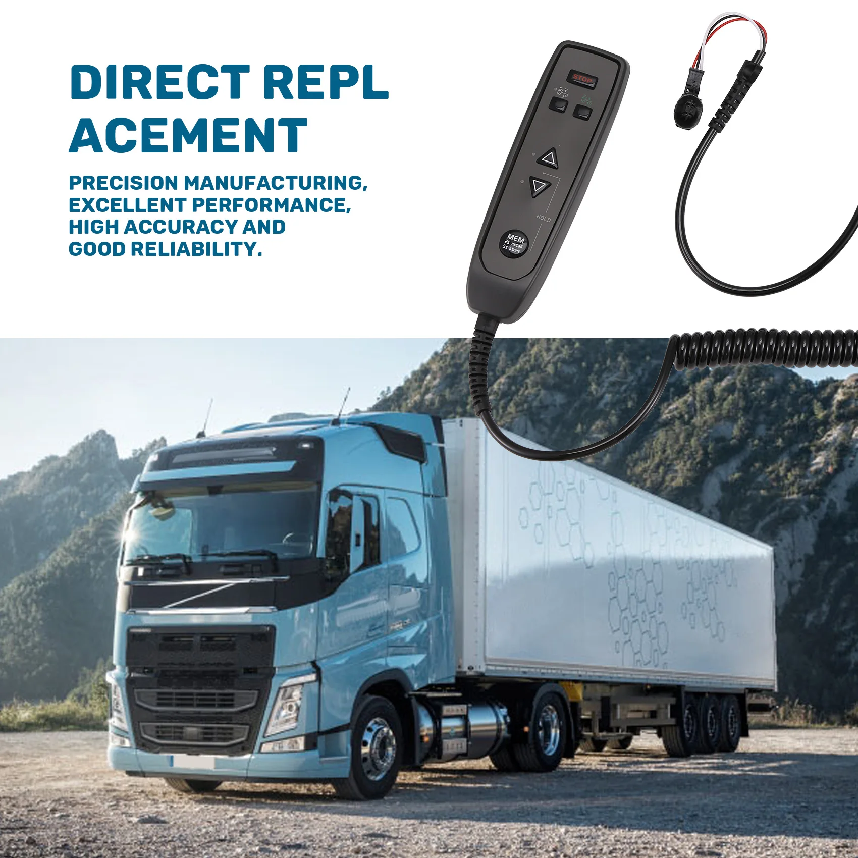 

For VOLVO Truck Trailing Remote Control Unit 22234339 Remote Control Switch Hand Level Control Unit