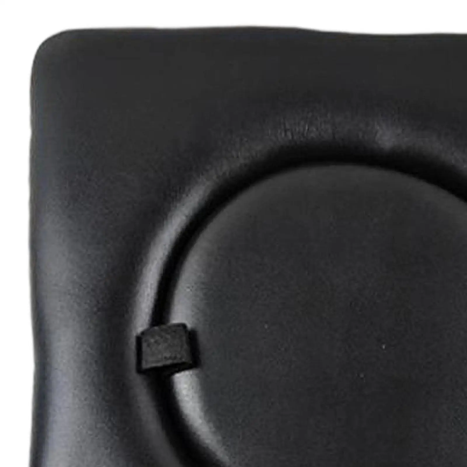 Soft Universal Fit Raised Toilet Seat Cushion PU Leather Waterproof Commode Chair Hole Cover for Adults