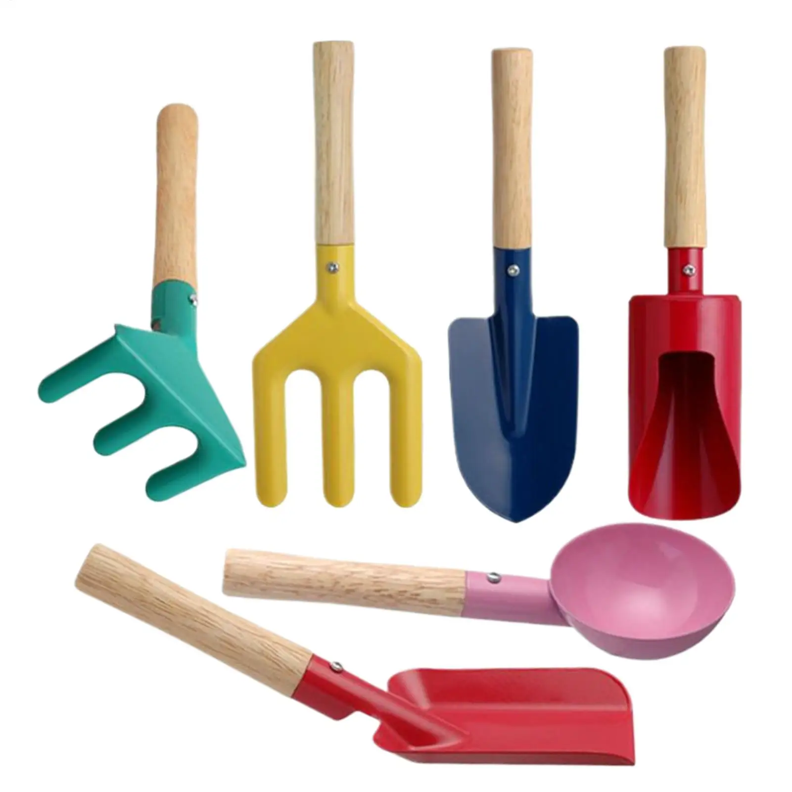 Gardening Tools Portable Educational Kit Digging Planting Set for Kids Boys Girls Yard Backyard Beach Outdoor